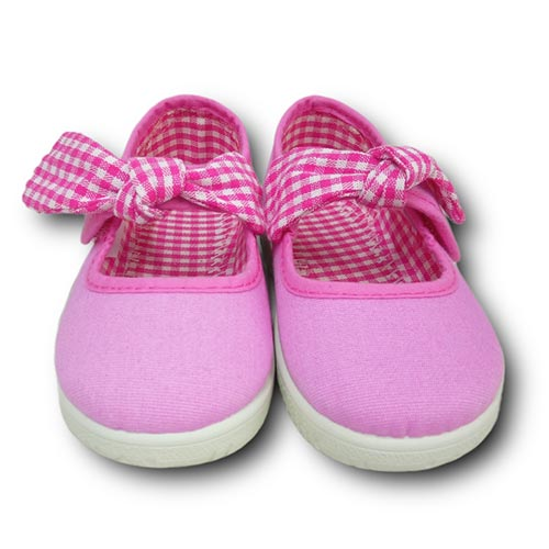 Vulpeques Merceditas Lona Niña 104-LV FUXIA CORDONETS - Imagen 3