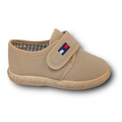 Vulpeques Zapatilla Lino Niño 1032-PBT ARENA CORDONETS - Imagen 2