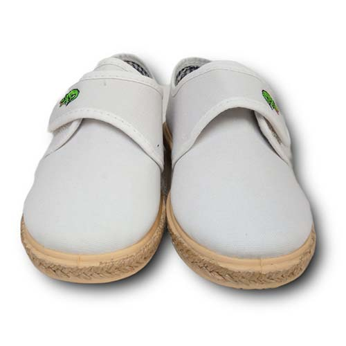 Vulpeques Zapatilla Lona Niño 1034 BLANCO CORDONETS - Imagen 3