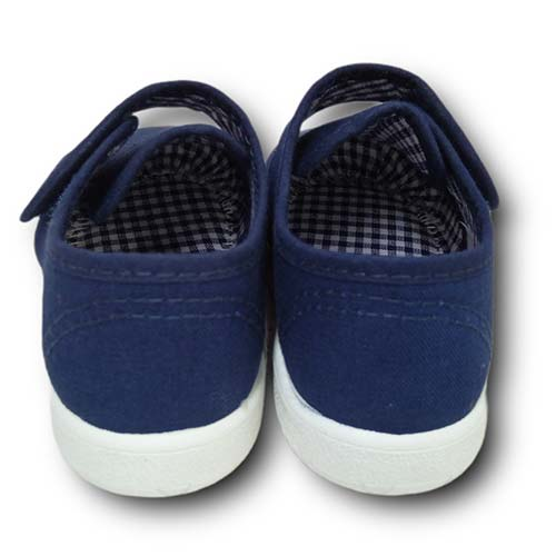 Vulpeques Zapatilla Lona Niño 132-PBT MARINO CORDONETS - Imagen 4