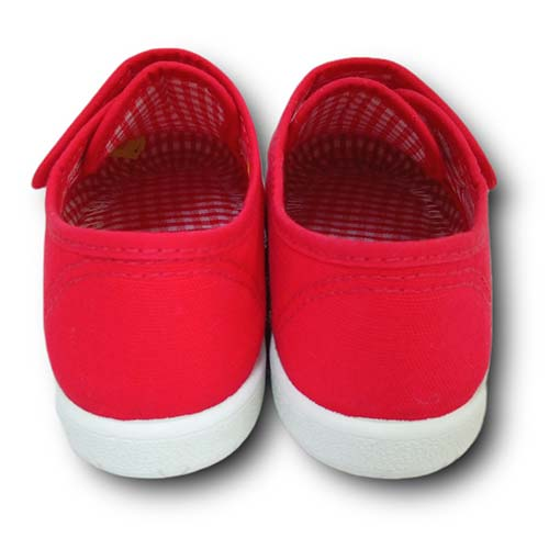 Vulpeques Zapatilla Lona Niño 134 ROJO CORDONETS - Imagen 4