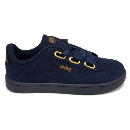 Mustang Zapatilla Lona Sneakers Niña C38807 MARINO CORDONETS - Imagen 2