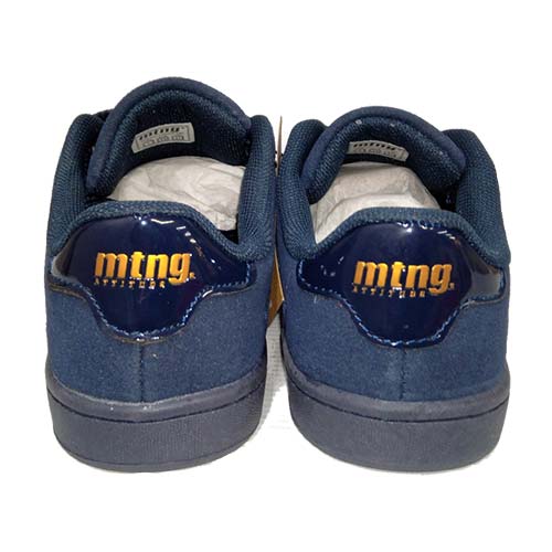 Mustang Zapatilla Lona Sneakers Niña C38807 MARINO CORDONETS - Imagen 4
