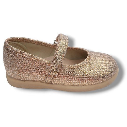 Batilas Merceditas Lona Niña 11309 ORO CORDONETS - Imagen 2