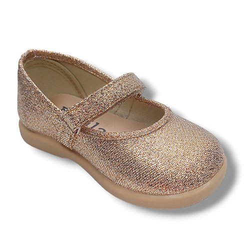 Batilas Merceditas Lona Niña 11309 ORO CORDONETS - Imagen 3