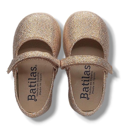Batilas Merceditas Lona Niña 11309 ORO CORDONETS - Imagen 6