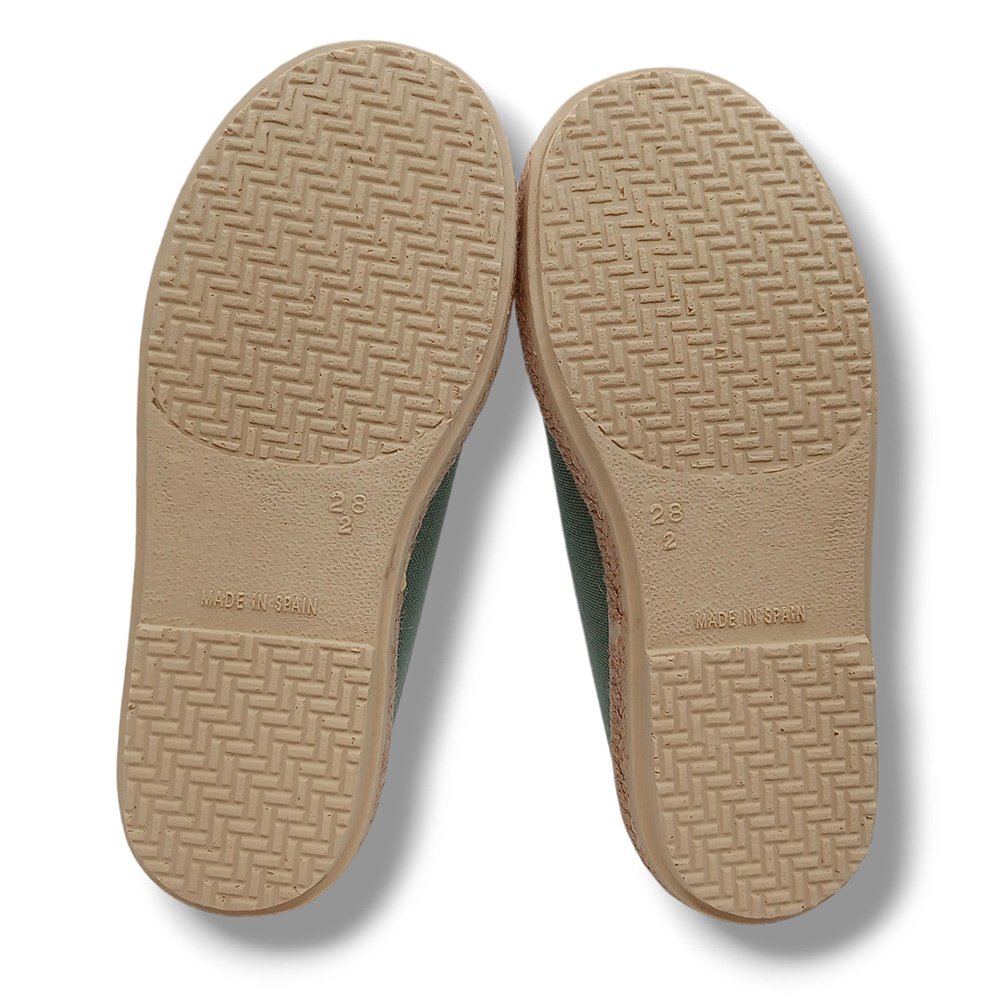 Vulpeques Zapatilla Lino Niño 1000-PS VERDE CORDONETS - Imagen 7
