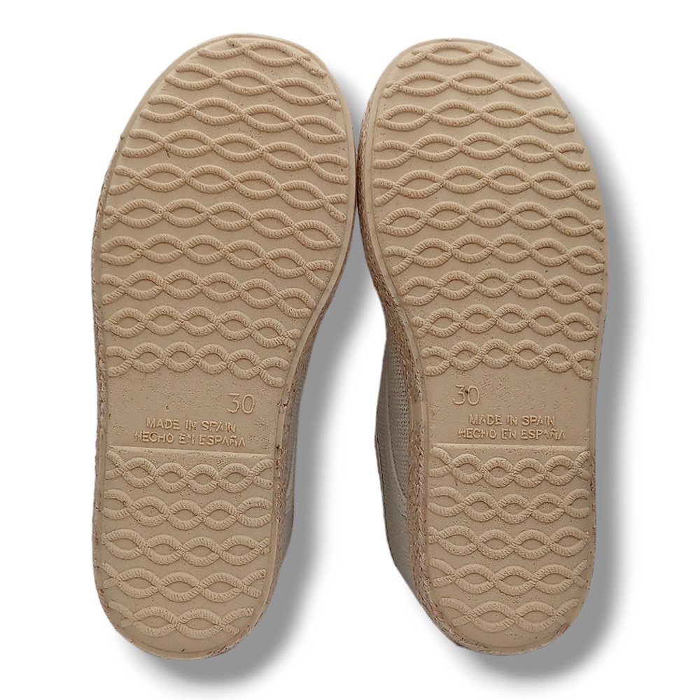 Batilas Zapatilla Blucher Lino Niño 40331 TAUPE CORDONETS - Imagen 7