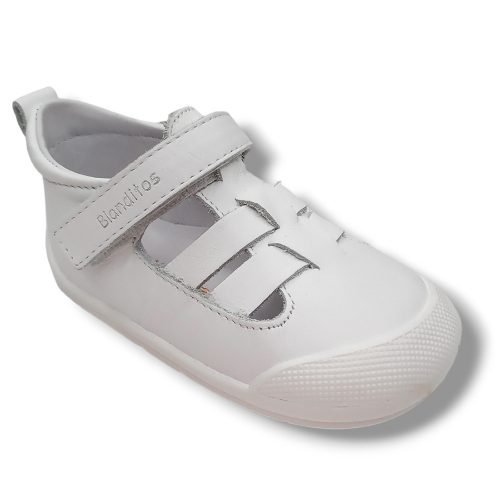 Blanditos by Crio’s Sandalia Cerrada Barefoot MAR BLANCO24 Niño CORDONETS