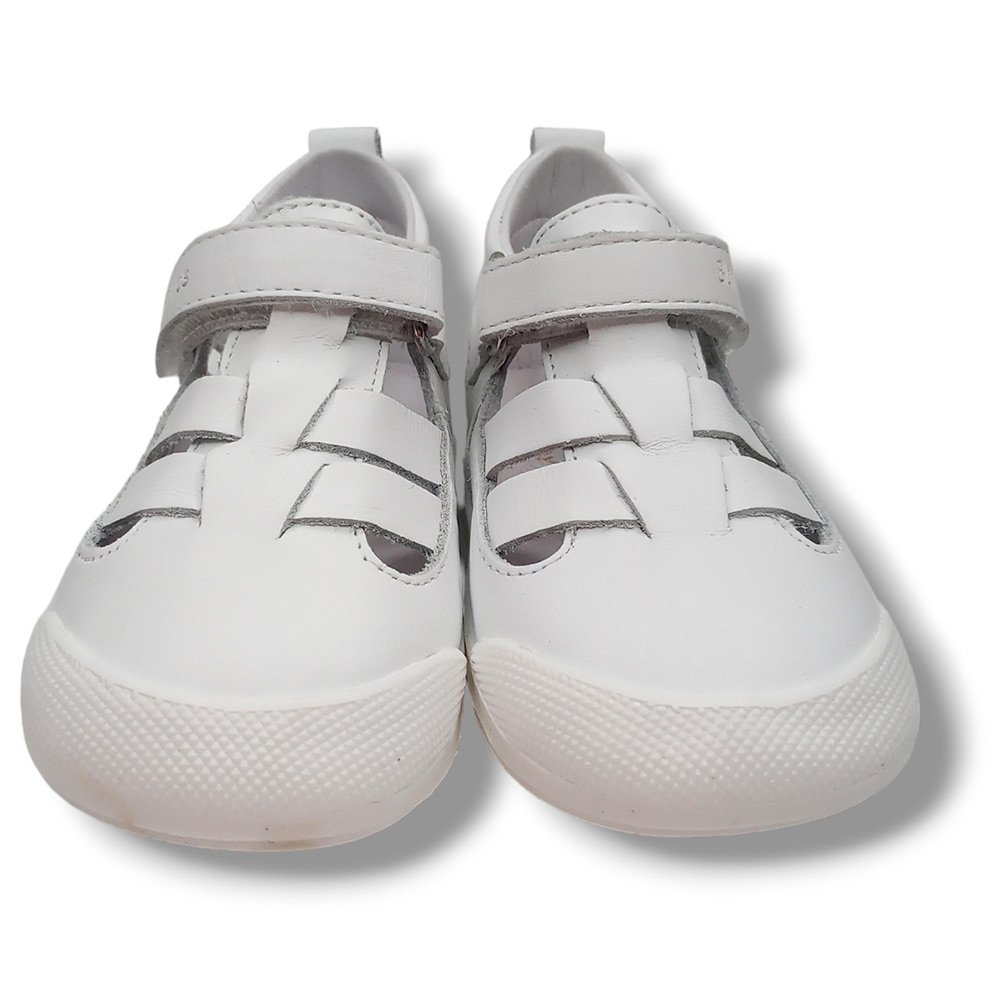 Blanditos by Crio's Sandalia Cerrada Barefoot MAR BLANCO24 Niño CORDONETS - Imagen 4