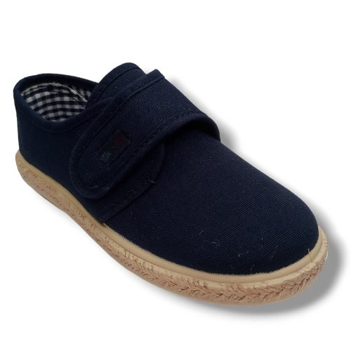 Vulpeques Zapatilla Lona Niño 1032-PBT MARINO CORDONETS