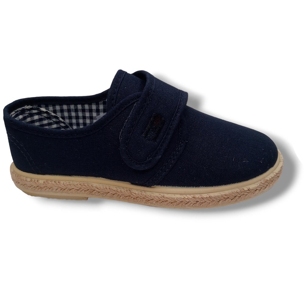 Vulpeques Zapatilla Lona Niño 1032-PBT MARINO CORDONETS - Imagen 2