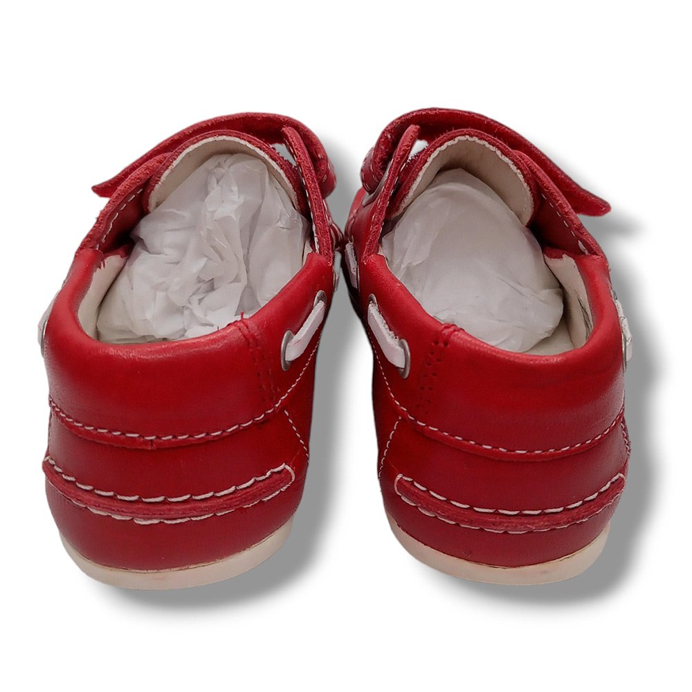 Pablosky Zapato Nautico Niño 104160 ROJO CORDONETS - Imagen 4