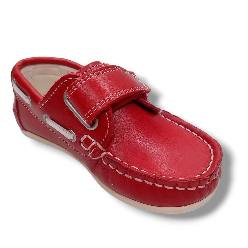 Pablosky Zapato Nautico Niño 104160 ROJO CORDONETS - Imagen 5