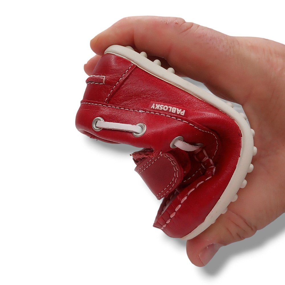 Pablosky Zapato Nautico Niño 104160 ROJO CORDONETS - Imagen 8