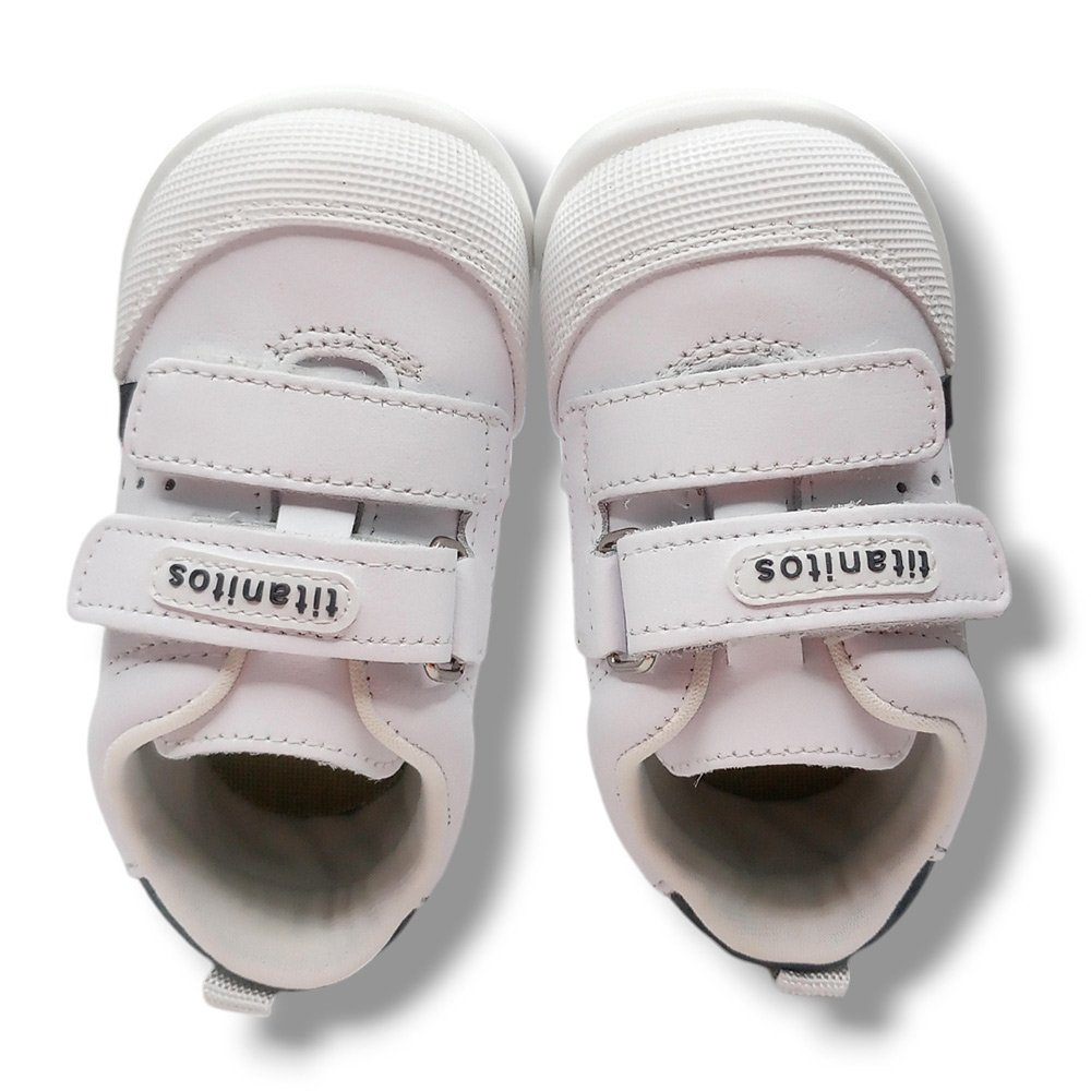 Titanitos Deportivas Niño B500 AMANCIO BLANCO NAVY CORDONETS - Imagen 6
