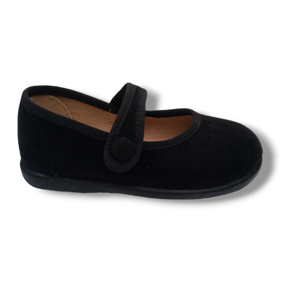 Batilas Merceditas Serratex Niña 17350 NEGRO CORDONETS - Imagen 2