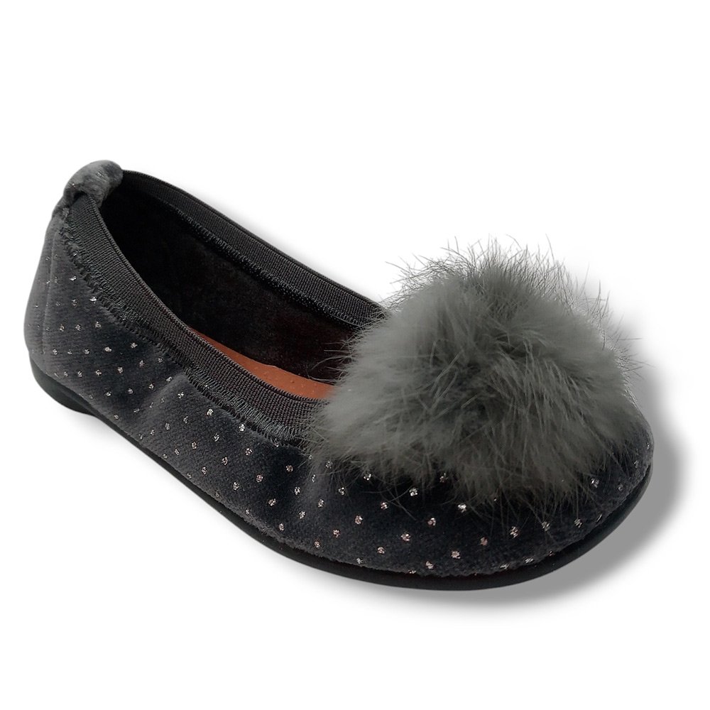 Batilas Manoletina Serratex Ani Niña 4504 GRIS CORDONETS