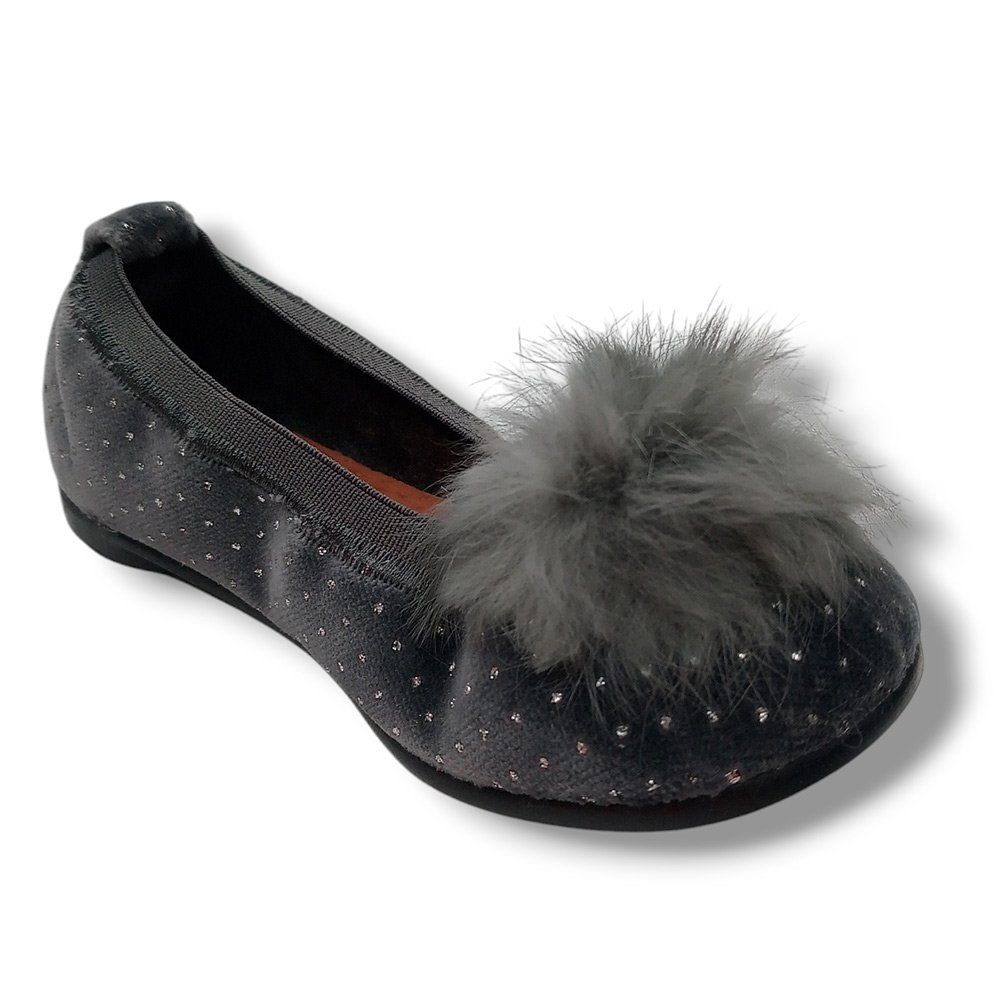 Batilas Manoletina Serratex Ani Niña 4504 GRIS CORDONETS - Imagen 3