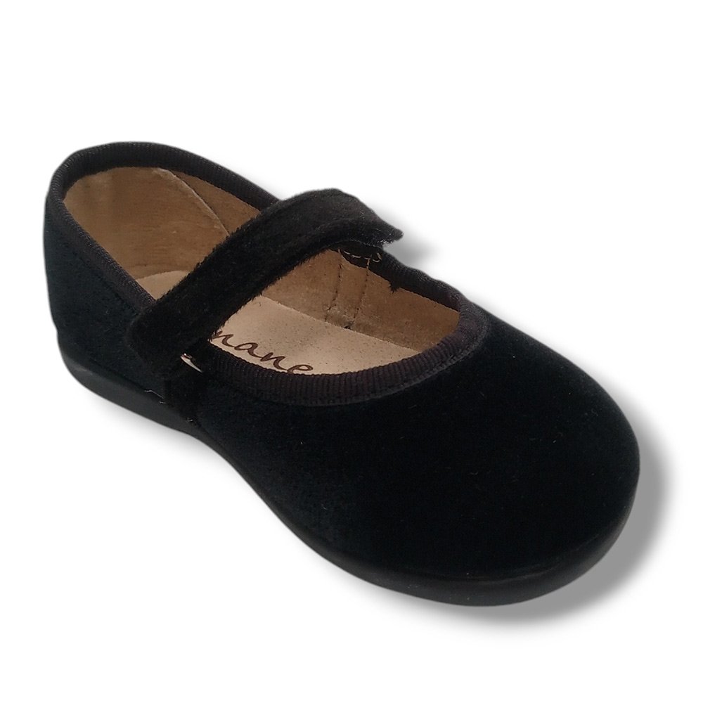 Batilas Merceditas Serratex Vulnanes Niña 160 NEGRO CORDONETS - Imagen 3