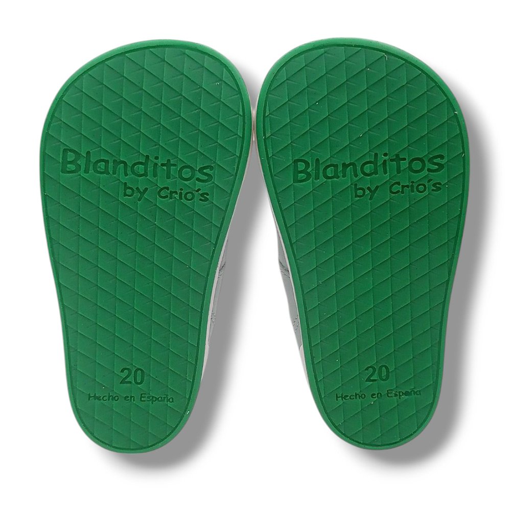 Blanditos by Crio's Sandalia Cerrada Barefoot OCEANO VERDE25V Niño CORDONETS - Imagen 7