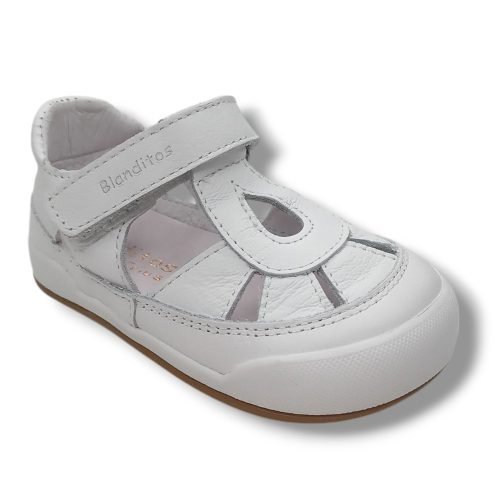 Blanditos by Crio’s Sandalia Cerrada Barefoot SIRENA BLCO25V Niño CORDONETS