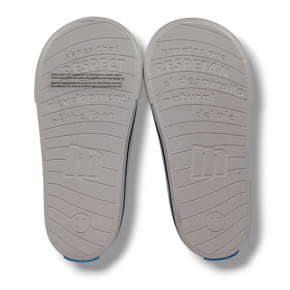 Mustang Zapatilla Lona Sneakers niña 49065 MARINO Zapatillas calzado niños Summer CORDONETS - Imagen 7
