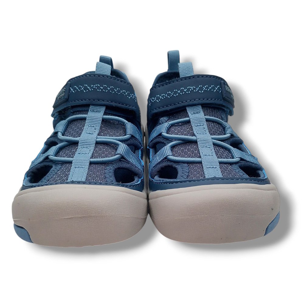 Blanditos by Crio's Sandalia Cerrada Barefoot OLIMPO AZUL25V Niño CORDONETS - Imagen 4