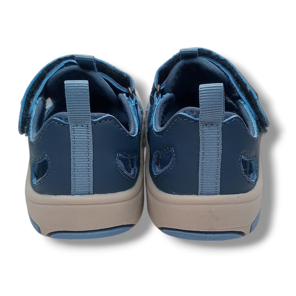 Blanditos by Crio's Sandalia Cerrada Barefoot OLIMPO AZUL25V Niño CORDONETS - Imagen 5