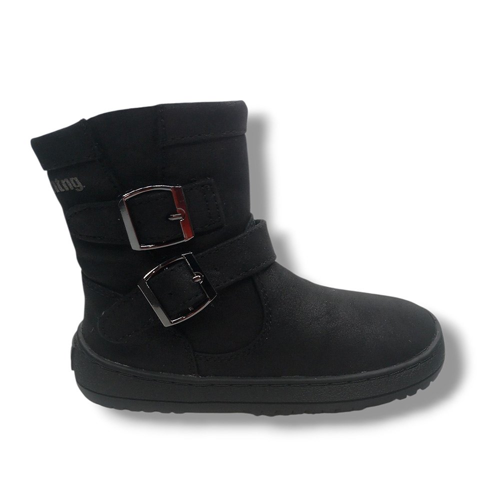 Mustang Botas Niña 49314 C56889 PANAMA NEGRO calzado niños Winter CORDONETS - Imagen 2