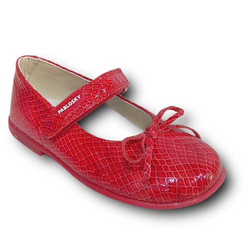 Pablosky Merceditas Niña 029468 ROJO CORDONETS