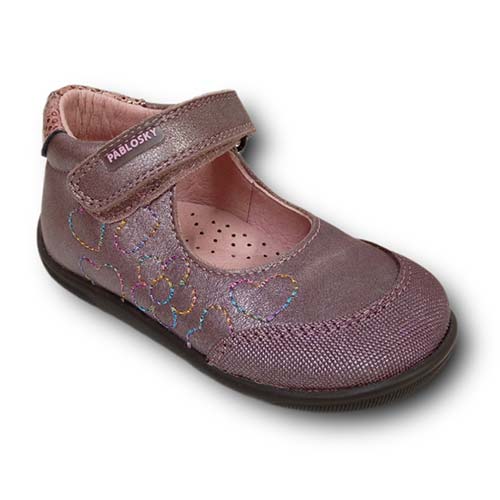 Pablosky Merceditas Niña 092570 NUDE CORDONETS