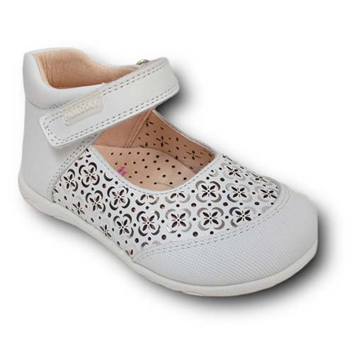 Pablosky Merceditas Niña 092800 BLANCO CORDONETS