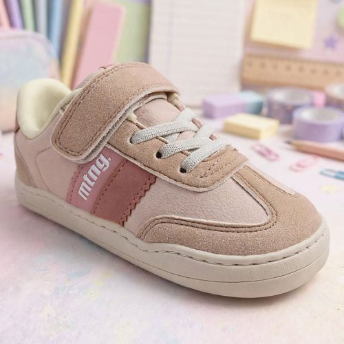 Mustang Zapatilla Niña 49039 C60747 RISE NUDE calzado niños Winter CORDONETS