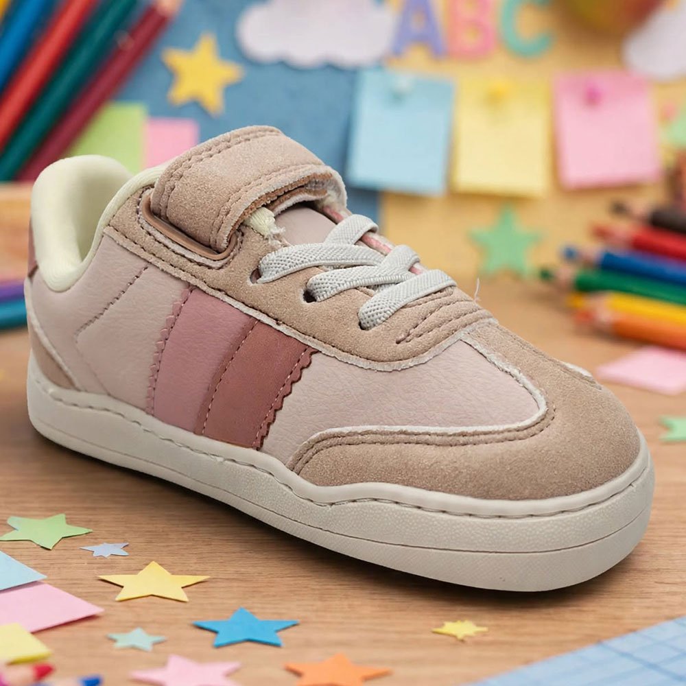 Mustang Zapatilla Niña 49039 C60747 RISE NUDE calzado niños Winter CORDONETS - Imagen 3