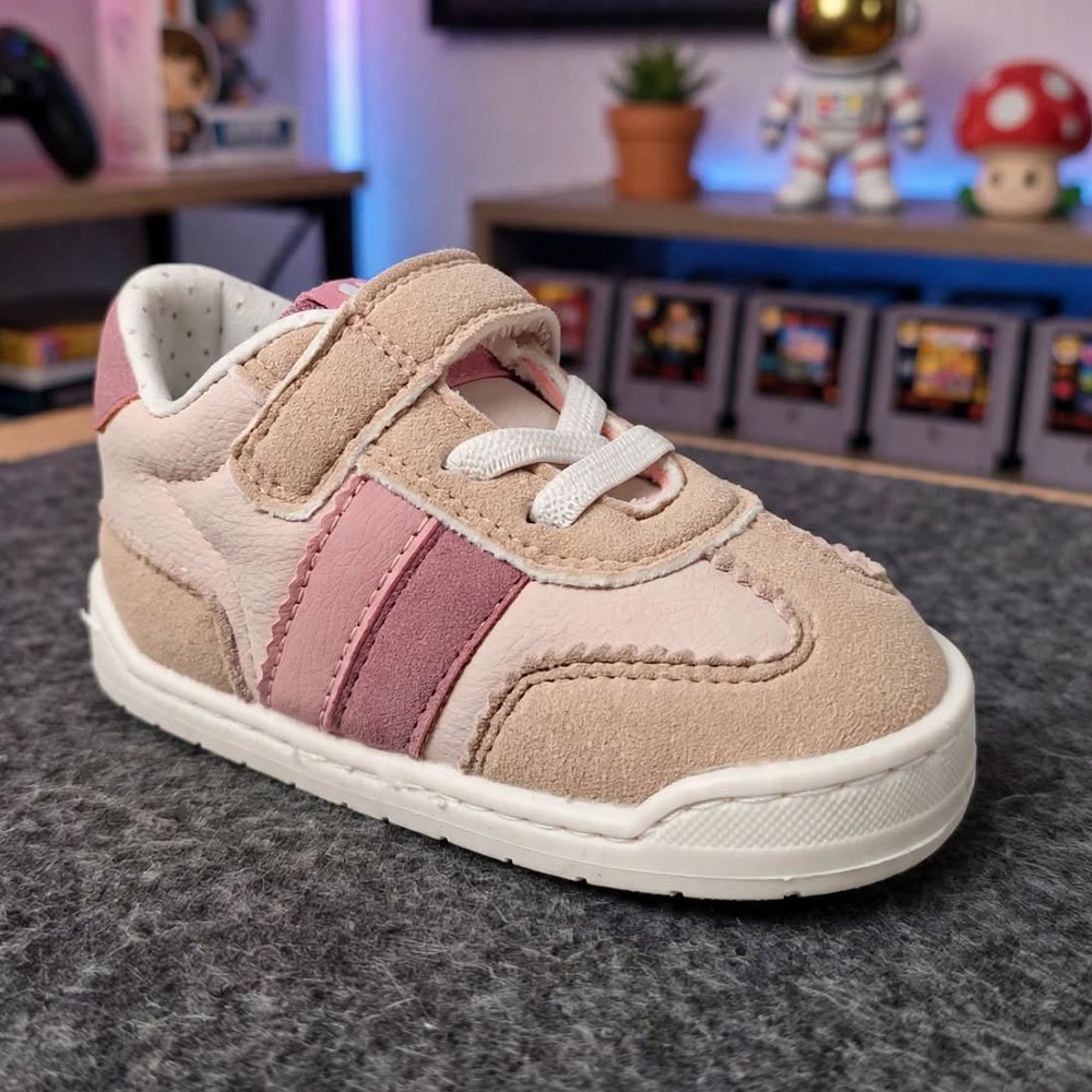Mustang Zapatilla Niña 49060F C60318 AMBER NUDE calzado niños Winter CORDONETS - Imagen 3