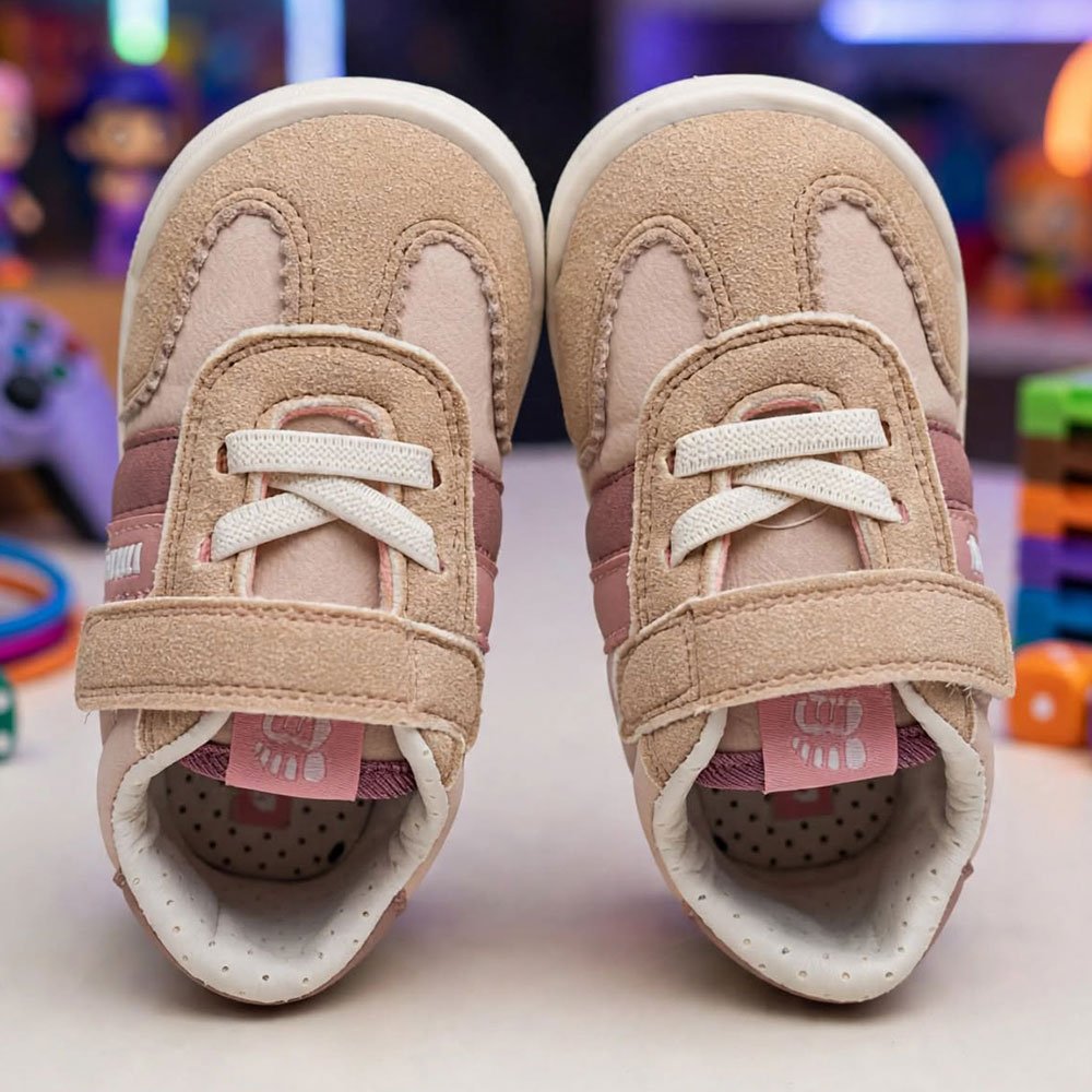 Mustang Zapatilla Niña 49060F C60318 AMBER NUDE calzado niños Winter CORDONETS - Imagen 6