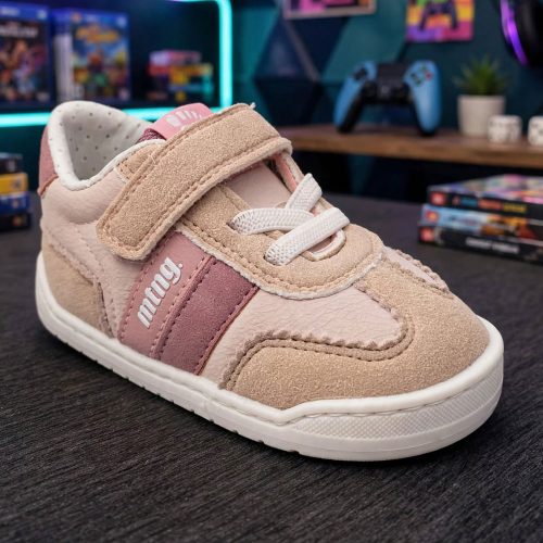 Mustang Zapatilla Niña 49060F C60318 AMBER NUDE calzado niños Winter CORDONETS